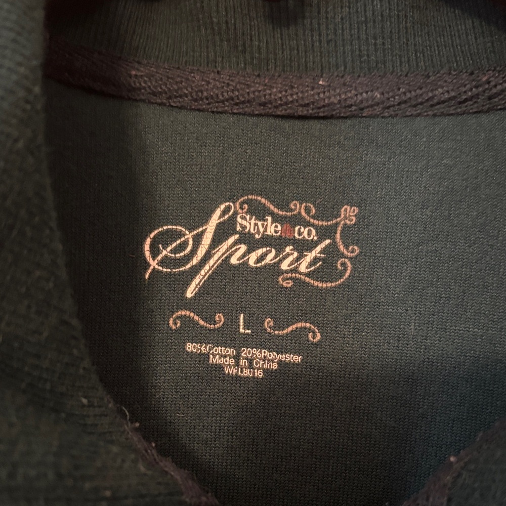 Style & Co. Women's Forest Green Jacket - Picture 2 of 7